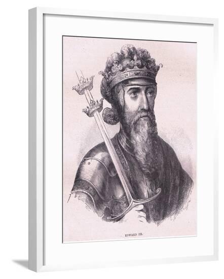 Edward III--Framed Giclee Print