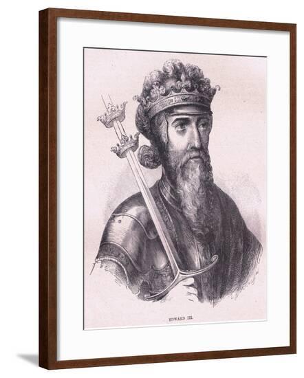 Edward III--Framed Giclee Print