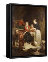 Edward in Scotland-Hippolyte Delaroche-Framed Stretched Canvas