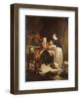 Edward in Scotland-Hippolyte Delaroche-Framed Giclee Print