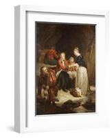 Edward in Scotland-Hippolyte Delaroche-Framed Giclee Print