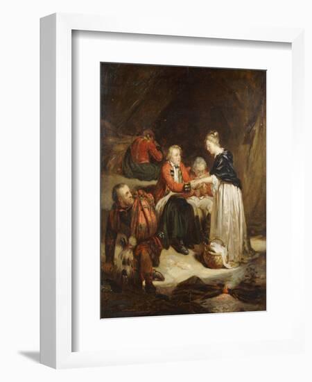 Edward in Scotland-Hippolyte Delaroche-Framed Giclee Print