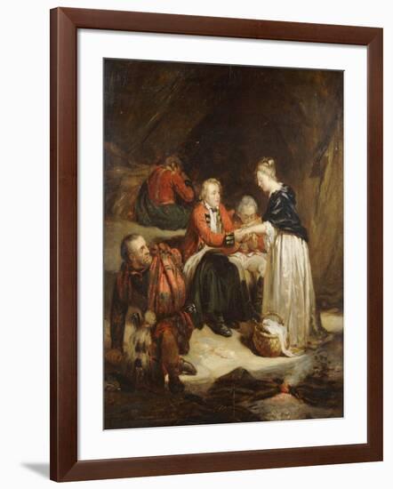 Edward in Scotland-Hippolyte Delaroche-Framed Giclee Print