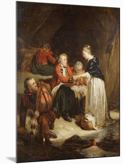 Edward in Scotland-Hippolyte Delaroche-Mounted Giclee Print