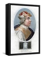 Edward IV, 1804-J Chapman-Framed Stretched Canvas