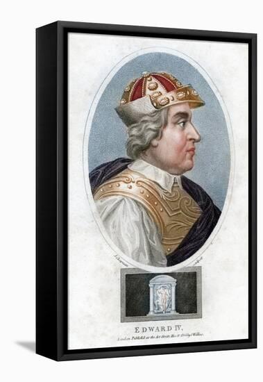 Edward IV, 1804-J Chapman-Framed Stretched Canvas