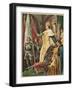 Edward IV is Crowned at Westminster-null-Framed Art Print