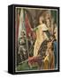 Edward IV is Crowned at Westminster-null-Framed Stretched Canvas