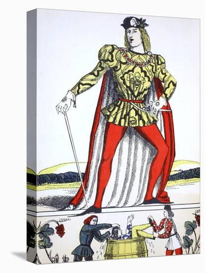 Edward IV, King of England, (1932)-Rosalind Thornycroft-Stretched Canvas