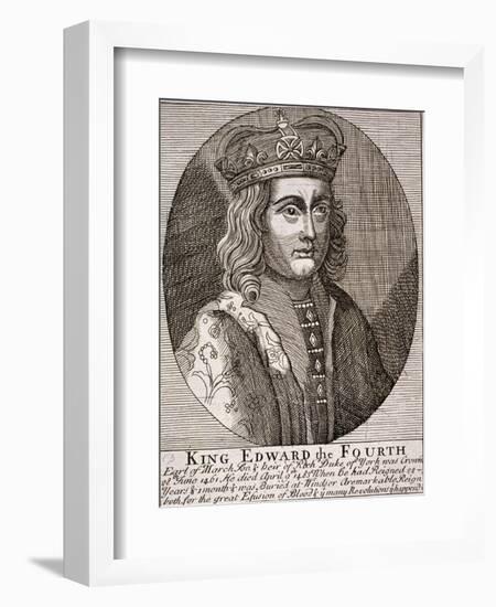 Edward IV, King of England, C1467-null-Framed Giclee Print