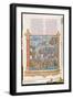 Edward IV of England Landing in Calais, from the 'Memoires de Philippe de Commines'-null-Framed Giclee Print