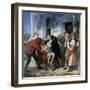 Edward Jenner Performing the First Vaccination Against Smallpox in 1796, 1879-Gaston Melingue-Framed Giclee Print