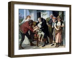Edward Jenner-Gaston Melingue-Framed Giclee Print