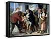 Edward Jenner-Gaston Melingue-Framed Stretched Canvas
