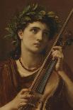 Angel's Head - Study for the Mosaic in St Paul's, 1882-Edward John Poynter-Giclee Print