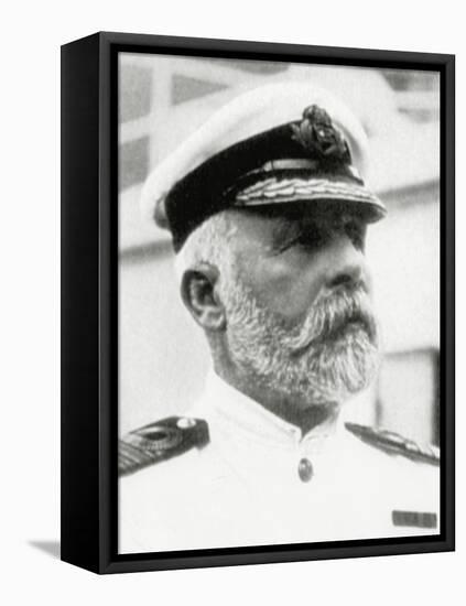 Edward John Smith, Ship's Captain of the Titanic-English Photographer-Framed Stretched Canvas