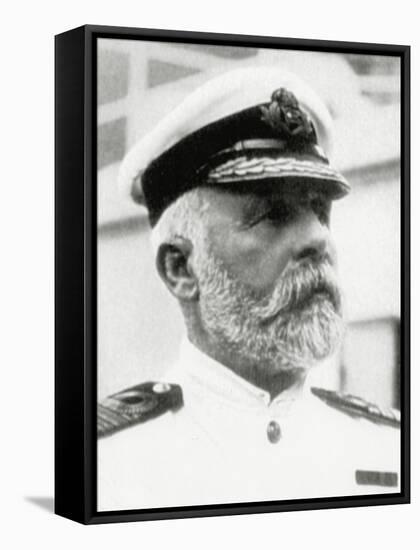 Edward John Smith, Ship's Captain of the Titanic-English Photographer-Framed Stretched Canvas