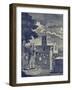 'Edward Kelley, a magician'-English School-Framed Giclee Print