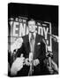 Edward Kennedy During Campaign for Election in Senate Primary-Carl Mydans-Stretched Canvas