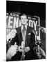 Edward Kennedy During Campaign for Election in Senate Primary-Carl Mydans-Mounted Photographic Print