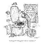"Ballroom dancing helps us over our rough spots." - New Yorker Cartoon-Edward Koren-Premium Giclee Print