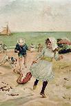 Children and Seaweed from Sunbeams-Edward Ladell-Giclee Print