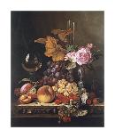 Still Life of Fruit, a Tazza and a Bird's Nest-Edward Ladell-Giclee Print