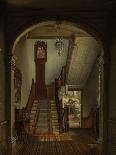 Old Clock on the Stairs, 1868-Edward Lamson Henry-Giclee Print