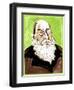 Edward Lear - caricature-Neale Osborne-Framed Giclee Print