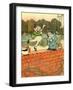 Edward Lear 's Mr and Mrs Discobbolos-Leonard Leslie Brooke-Framed Giclee Print