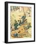 Edward Lear 's The Pobble who has no Toes-Leonard Leslie Brooke-Framed Giclee Print