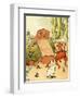 Edward Lear 's The Table and the Chair-Leonard Leslie Brooke-Framed Giclee Print