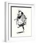 Edward Lear, Self-Portrait (Colour Litho)-Edward (after) Lear-Framed Giclee Print