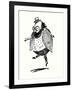 Edward Lear, Self-Portrait (Colour Litho)-Edward (after) Lear-Framed Giclee Print