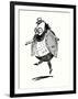 Edward Lear, Self-Portrait (Colour Litho)-Edward (after) Lear-Framed Giclee Print