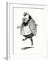 Edward Lear, Self-Portrait (Colour Litho)-Edward (after) Lear-Framed Giclee Print