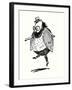 Edward Lear, Self-Portrait (Colour Litho)-Edward (after) Lear-Framed Giclee Print