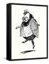 Edward Lear, Self-Portrait (Colour Litho)-Edward (after) Lear-Framed Stretched Canvas