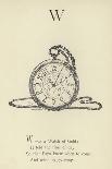 The Letter W-Edward Lear-Giclee Print