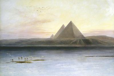 The Pyramids at Gizeh, 19th Century