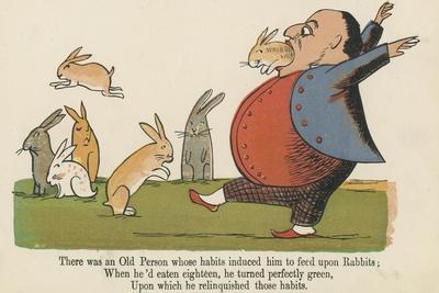 There Was an Old Person Whose Habits Induced Him to Feed Upon Rabbits