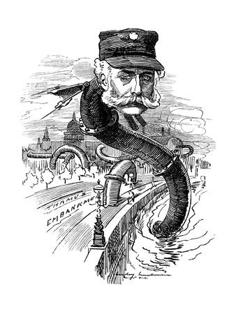 Joseph Bazalgette (1819-189), English Civil Engineer, 1883