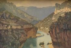 The Gorges of the Tarn, 1912, (1914)-Edward Louis Lawrenson-Giclee Print