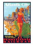 Atlantic City, America's All Year Resort-Edward M^ Eggleston-Laminated Art Print