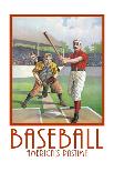 Old Baseballs-Edward M. Fielding-Stretched Canvas
