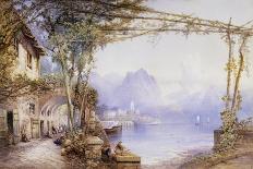 A View of Lake Como-Edward M. Richardson-Framed Giclee Print