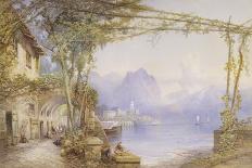 A View of Lake Como-Edward M. Richardson-Mounted Giclee Print