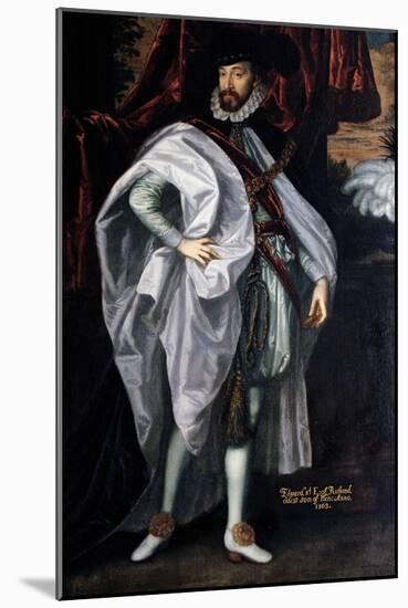 Edward Manners, 3rd Earl of Rutland, C.1675-Jeremias van der Eyden-Mounted Giclee Print