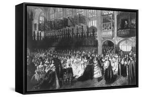 Edward Marries Alexandra-W.P. Frith-Framed Stretched Canvas