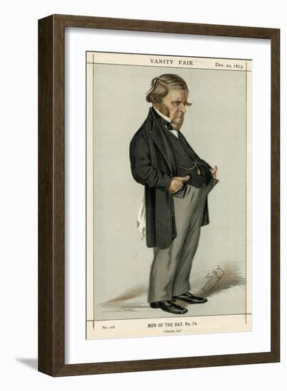 Edward Matthew Ward-Leslie Ward-Framed Art Print